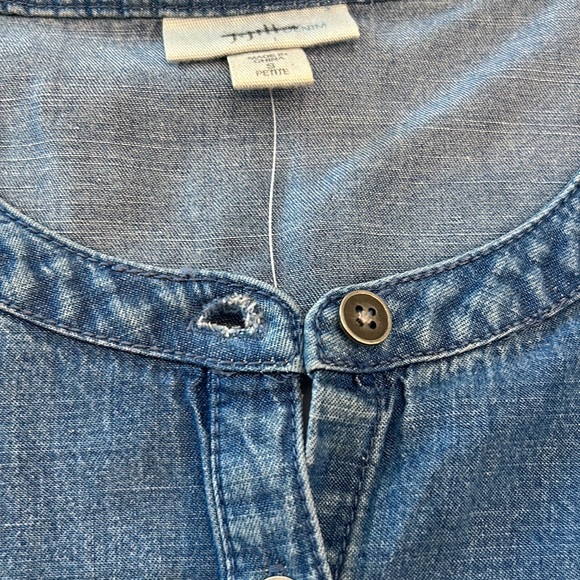 I Jill soft Jean sleeveless shirt - Picture 2 of 6